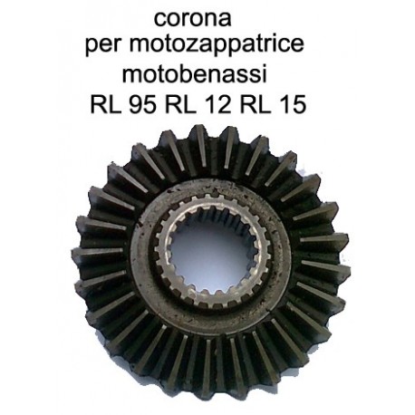 corona per motozappatrice motobenassi RL 95 RL 12 RL 15
