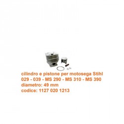 cilindro e pistone per Stihl  039 MS 290 - MS 310 - MS 390